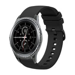20mm Solid Color Soft Silicone Watch Band, For Samsung Gear S2 Classic, For Samsung Galaxy Watch Active 2 40mm