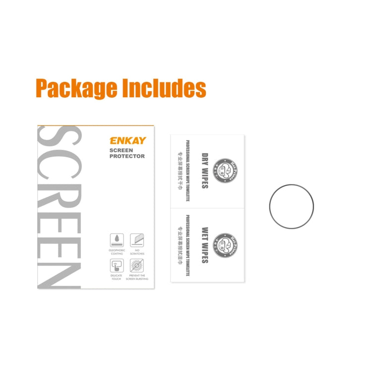 For Samsung Galaxy Watch5 Pro 45mm ENKAY 3D Full Coverage HD Screen Protector Film, 1 PCS, 2 PCS, 5 PCS, 10 PCS