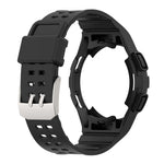 Armor Integrated TPU Double-Pin Buckle Smart Watch Band, For Samsung Galaxy Watch5 40mm, For Samsung Galaxy Watch5 44mm, For Samsung Galaxy Watch4 44mm