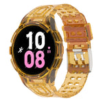 Armor Integrated TPU Double-Pin Buckle Smart Watch Band, For Samsung Galaxy Watch5 40mm, For Samsung Galaxy Watch5 44mm, For Samsung Galaxy Watch4 44mm