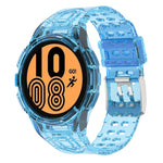 Armor Integrated TPU Double-Pin Buckle Smart Watch Band, For Samsung Galaxy Watch5 40mm, For Samsung Galaxy Watch5 44mm, For Samsung Galaxy Watch4 44mm