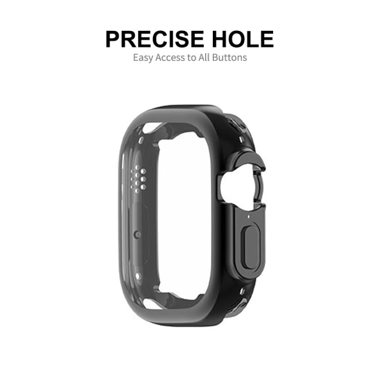 ENKAY Transparent TPU Case with Screen Film For Apple Watch Ultra 3 / 2 / 1 49mm