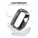 ENKAY Transparent TPU Case with Screen Film For Apple Watch Ultra 3 / 2 / 1 49mm