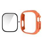 For Apple Watch Ultra 3 / 2 / 1 49mm ENKAY 2 in 1 PC Case + Full Coverage 9H Tempered Glass Film