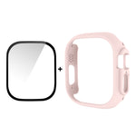 For Apple Watch Ultra 3 / 2 / 1 49mm ENKAY 2 in 1 PC Case + Full Coverage 9H Tempered Glass Film