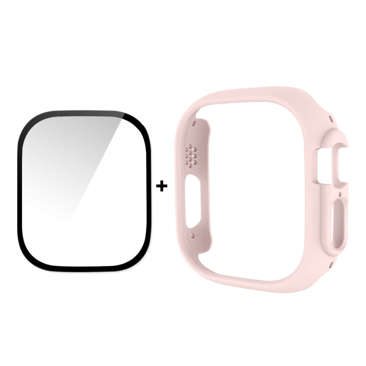 For Apple Watch Ultra 3 / 2 / 1 49mm ENKAY 2 in 1 PC Case + Full Coverage 9H Tempered Glass Film