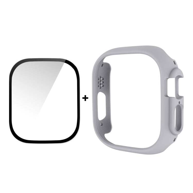 For Apple Watch Ultra 3 / 2 / 1 49mm ENKAY 2 in 1 PC Case + Full Coverage 9H Tempered Glass Film