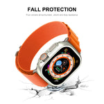 For Apple Watch Ultra 3 / 2 / 1 49mm ENKAY 2 in 1 PC Case + Full Coverage 9H Tempered Glass Film