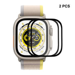For Apple Watch Ultra 1 / 2 / 3 49mm ENKAY 9H Full Cover Tempered Glass Watch Film, 1pcs, 2pcs, 5pcs, 10pcs