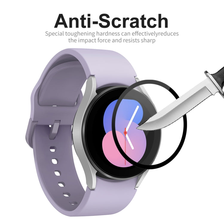 For Samsung Galaxy Watch5 40mm ENKAY 9H Full Cover Tempered Glass Watch Film, 1 PCS, 2 PCS, 5 PCS, 10 PCS