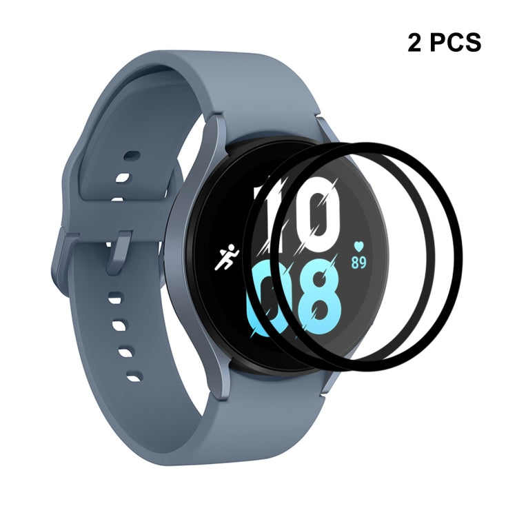 For Samsung Galaxy Watch5 44mm ENKAY 9H Full Cover Tempered Glass Watch Film, 1 PCS, 2 PCS, 5 PCS, 10 PCS