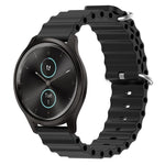 20mm Ocean Style Silicone Solid Color Watch Band, For Garmin Garminmove Style, For Garmin Forerunner 645 Music