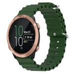 20mm Ocean Style Silicone Solid Color Watch Band, For Garmin Garminmove Style, For Garmin Forerunner 645 Music