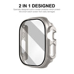 For Apple Watch Ultra 3 / 2 / 1 49mm ENKAY PC Frame 9H Tempered Glass Case