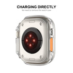 For Apple Watch Ultra 3 / 2 / 1 49mm ENKAY PC Frame 9H Tempered Glass Case