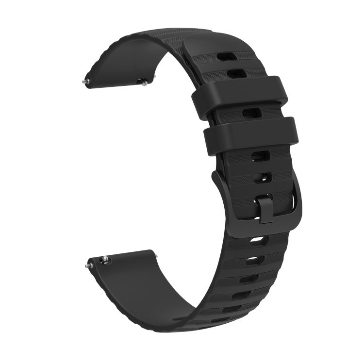 20mm Wavy Dotted Solid-Color Silicone Watch Band, For Samsung Galaxy Gear S2 Classic