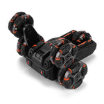Voiture acrobatique MoFun à cinq roues avec bras oscillant à 360°, voiture télécommandée multifonctionnelle 2,4 GHz, commande simple ou double.