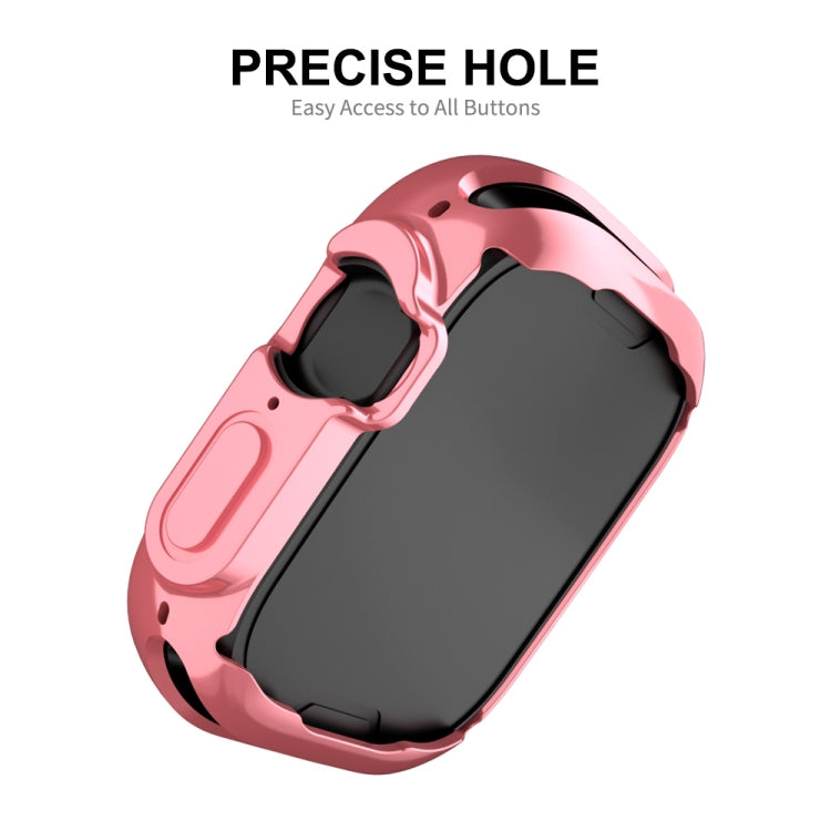 For Apple Watch Ultra 3 / 2 / 1 49mm ENKAY Full Coverage Electroplated Soft TPU Case with Screen Film