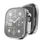 For Apple Watch Ultra / Ultra 2 49mm ENKAY Full Coverage Transparent Soft TPU Case with Screen Film