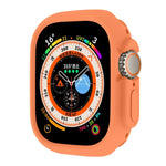 For Apple Watch Ultra 3 / 2 / 1 49mm ENKAY Solid Color Protective Soft TPU Frame Case