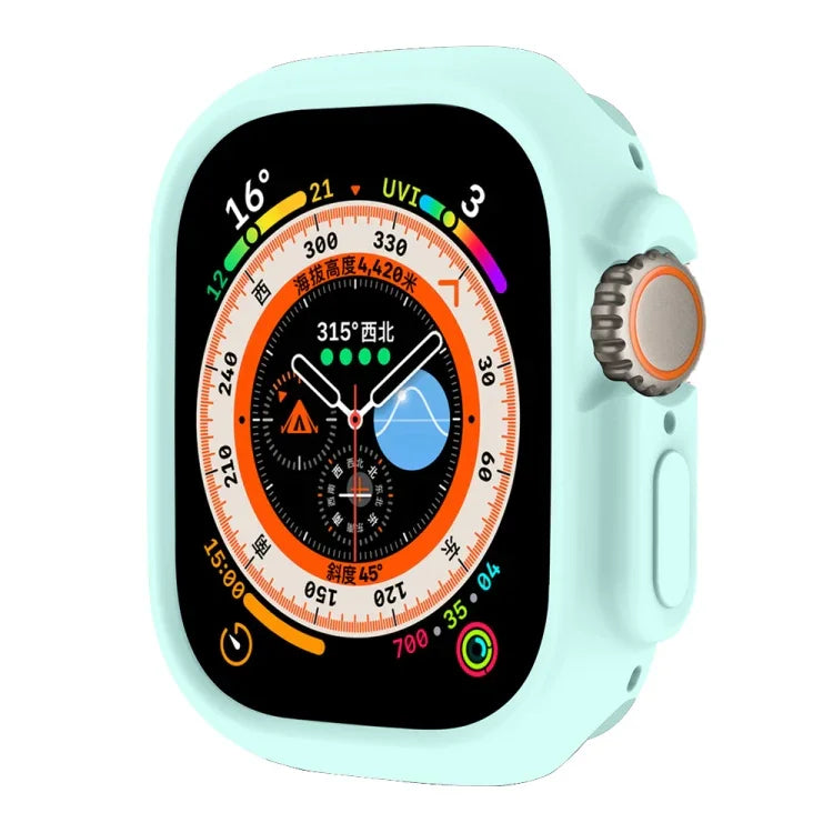 For Apple Watch Ultra 3 / 2 / 1 49mm ENKAY Solid Color Protective Soft TPU Frame Case