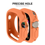 For Apple Watch Ultra 3 / 2 / 1 49mm ENKAY Solid Color Protective Soft TPU Frame Case