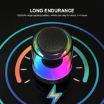 ENKAY Hat-Prince Portable RGB Light Wireless Bluetooth Speaker, S, L