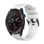 26mm Horizontal Texture Silicone Watch Band with Removal Tool, For Garmin Descent MK 2, For Garmin Descent MK 2i