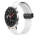 22mm Solid Color Magnetic Clasp Silicone Watch Band, For Amazfit GTR 2, For Amazfit 3, For Amazfit GTR 47mm