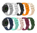 20mm Wavy Dot Pattern Solid Color Silicone Watch Band, For Amazfit Pop