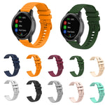 22mm Wavy Dot Pattern Solid Color Silicone Watch Band, For Samsung Galaxy Watch3 45mm, For Samsung Galaxy Watch 46mm, For Samsung Gear S3 Classic, For Samsung Gear S3 Frontier
