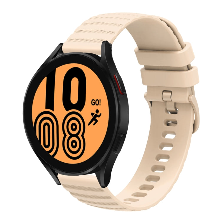 22mm Wavy Dot Pattern Solid Color Silicone Watch Band, For Samsung Galaxy Watch3 45mm, For Samsung Galaxy Watch 46mm, For Samsung Gear S3 Classic, For Samsung Gear S3 Frontier