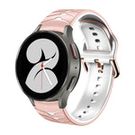 Curved Texture Silicone Watch Band, For Samsung Galaxy Watch 4 44mm, For Samsung Galaxy Watch 4 40mm, For Samsung  Galaxy Watch 4 Classic 42mm