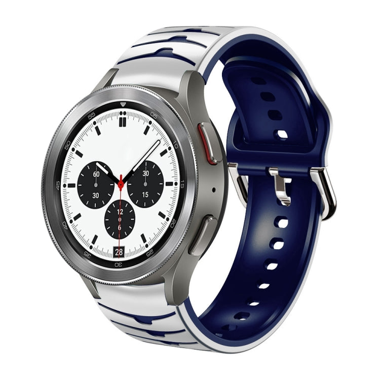 Curved Texture Silicone Watch Band, For Samsung Galaxy Watch 4 44mm, For Samsung Galaxy Watch 4 40mm, For Samsung  Galaxy Watch 4 Classic 42mm