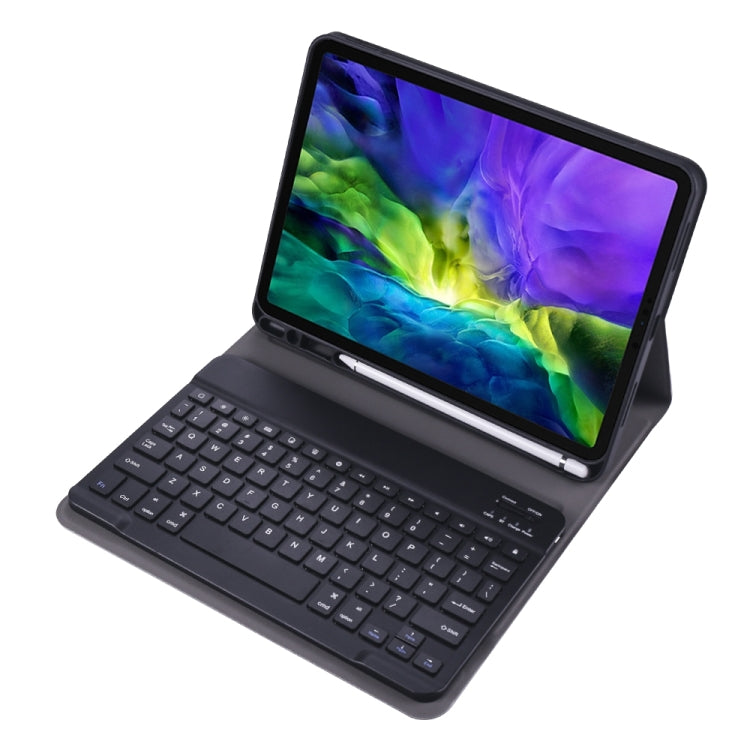 غطاء لجهاز iPad الجيل العاشر 10.9'' 2022 مع لوحة مفاتيح لاسلكية بلوتوث قابلة للفصل فائقة النحافة مع حامل قلم