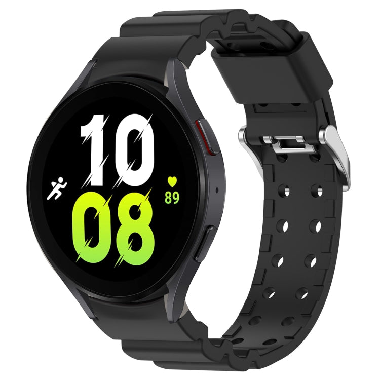 Armor Pure Color Silicone Watch Band, For Samsung Galaxy Watch5 44mm, For Samsung Galaxy Watch5 40mm, For Samsung Galaxy Watch5 Pro 45mm, For Samsung Galaxy Watch4 44mm, For Samsung Galaxy Watch4 40mm, For Samsung  Galaxy Watch4 Classic 42mm           ...