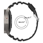 Armor Pure Color Silicone Watch Band, For Samsung Galaxy Watch5 44mm, For Samsung Galaxy Watch5 40mm, For Samsung Galaxy Watch5 Pro 45mm, For Samsung Galaxy Watch4 44mm, For Samsung Galaxy Watch4 40mm, For Samsung  Galaxy Watch4 Classic 42mm           ...