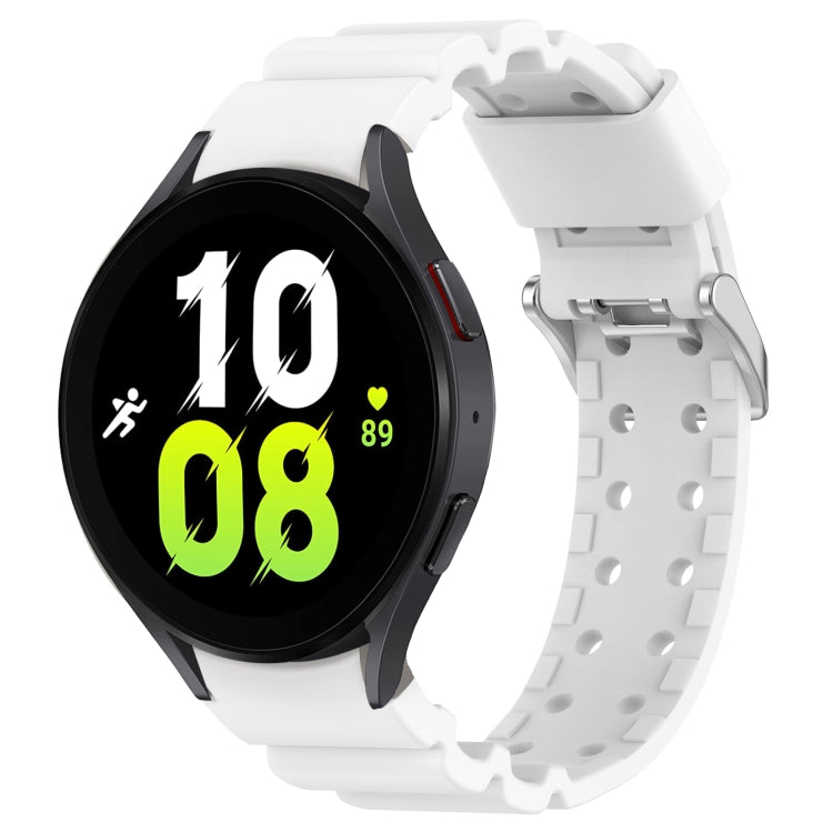 Armor Pure Color Silicone Watch Band, For Samsung Galaxy Watch5 44mm, For Samsung Galaxy Watch5 40mm, For Samsung Galaxy Watch5 Pro 45mm, For Samsung Galaxy Watch4 44mm, For Samsung Galaxy Watch4 40mm, For Samsung  Galaxy Watch4 Classic 42mm           ...