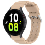 Armor Pure Color Silicone Watch Band, For Samsung Galaxy Watch5 44mm, For Samsung Galaxy Watch5 40mm, For Samsung Galaxy Watch5 Pro 45mm, For Samsung Galaxy Watch4 44mm, For Samsung Galaxy Watch4 40mm, For Samsung  Galaxy Watch4 Classic 42mm           ...