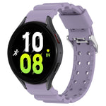 Armor Pure Color Silicone Watch Band, For Samsung Galaxy Watch5 44mm, For Samsung Galaxy Watch5 40mm, For Samsung Galaxy Watch5 Pro 45mm, For Samsung Galaxy Watch4 44mm, For Samsung Galaxy Watch4 40mm, For Samsung  Galaxy Watch4 Classic 42mm           ...