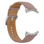 Leather Embossed Sewing Watch Band, For Google Pixel Watch 4 / 3 / 2 / 1 41mm