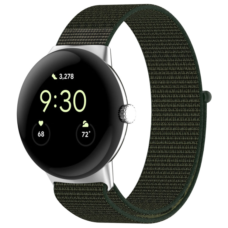 Nylon Weave Watch Band, For Google Pixel Watch 4 / 3 / 2 / 1 41mm