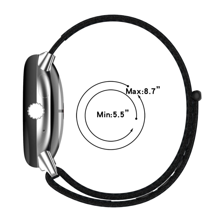 Nylon Weave Watch Band, For Google Pixel Watch 4 / 3 / 2 / 1 41mm