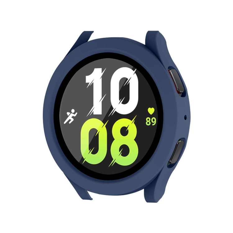 For Samsung Galaxy Watch4/5 40mm ENKAY Hat-Prince Waterproof Full Coverage PC Frame + 9H Tempered Glass Case