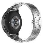 Armor Stainless Steel Metal Watch Band, For Samsung Galaxy watch 42mm, For Samsung Galaxy Watch3 41mm, For Samsung Galaxy Gear Sport, For Samsung Galaxy Watch Active, For Samsung Galaxy Watch5 / Watch5 Pro, For Samsung Galaxy Watch4 / Watch4 Classic