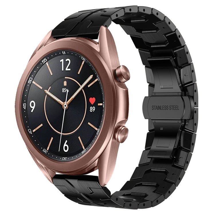 Armor Stainless Steel Metal Watch Band, For Samsung Galaxy watch 42mm, For Samsung Galaxy Watch3 41mm, For Samsung Galaxy Gear Sport, For Samsung Galaxy Watch Active, For Samsung Galaxy Watch5 / Watch5 Pro, For Samsung Galaxy Watch4 / Watch4 Classic