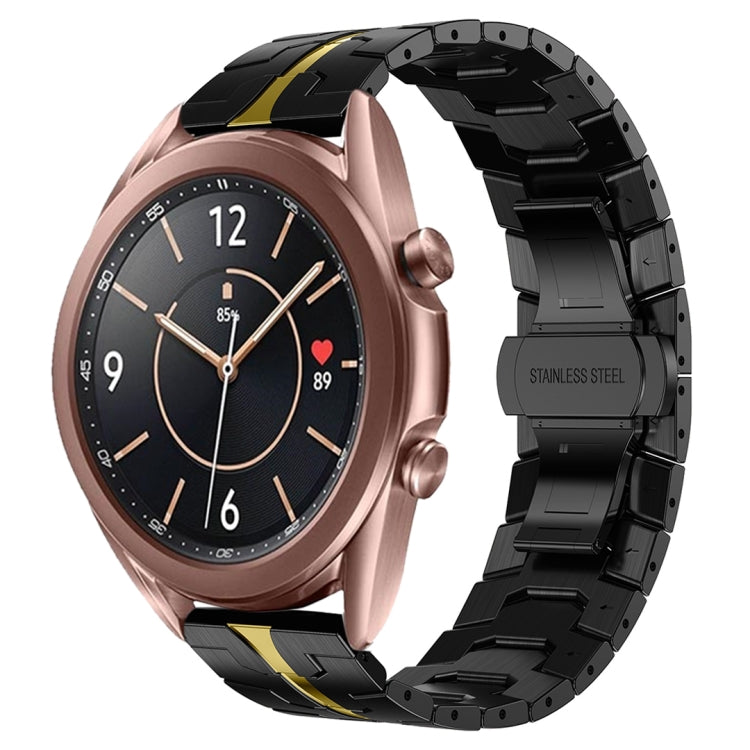 Armor Stainless Steel Metal Watch Band, For Samsung Galaxy watch 42mm, For Samsung Galaxy Watch3 41mm, For Samsung Galaxy Gear Sport, For Samsung Galaxy Watch Active, For Samsung Galaxy Watch5 / Watch5 Pro, For Samsung Galaxy Watch4 / Watch4 Classic