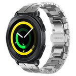 Armor Stainless Steel Metal Watch Band, For Samsung Galaxy watch 42mm, For Samsung Galaxy Watch3 41mm, For Samsung Galaxy Gear Sport, For Samsung Galaxy Watch Active, For Samsung Galaxy Watch5 / Watch5 Pro, For Samsung Galaxy Watch4 / Watch4 Classic