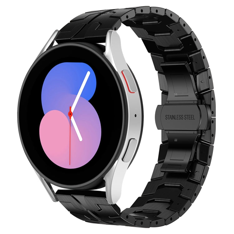 Armor Stainless Steel Metal Watch Band, For Samsung Galaxy watch 42mm, For Samsung Galaxy Watch3 41mm, For Samsung Galaxy Gear Sport, For Samsung Galaxy Watch Active, For Samsung Galaxy Watch5 / Watch5 Pro, For Samsung Galaxy Watch4 / Watch4 Classic