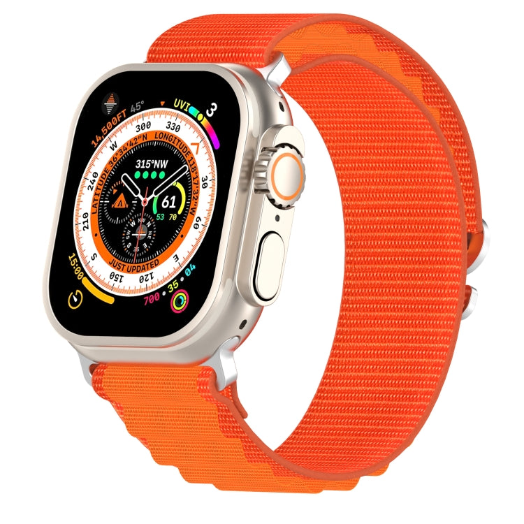Double Color Nylon Watch Band, For Apple Watch Ultra 49mm, For Apple Watch Series 8&7 45mm/SE 2&6&SE&5&4 44mm, For Apple Watch Series 8&7 41mm/SE 2&6&SE&5&4 40mm